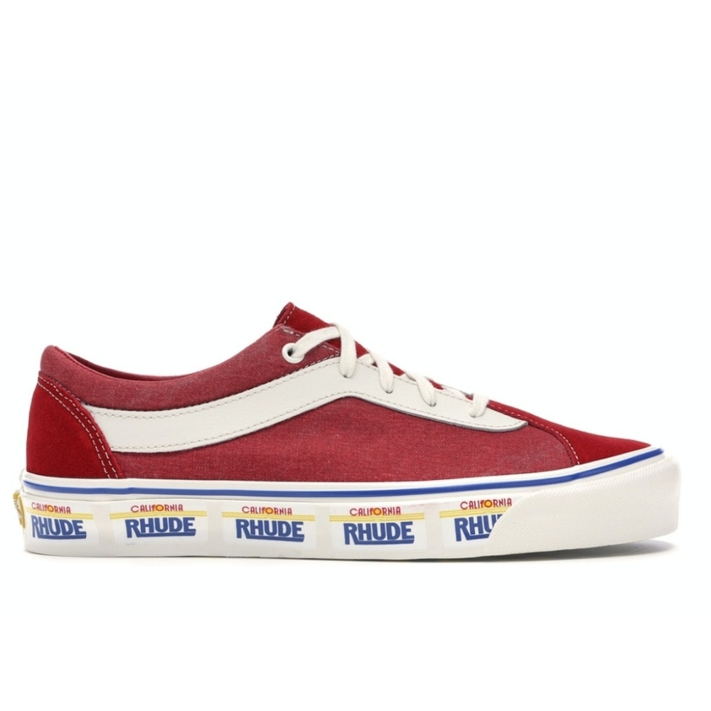 Vans x Rhude Bold Ni - Plate/Racing RedVans- 10Mens